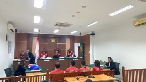 Kasus Narkotika KTV M1 Harbour Bay, Para Terdakwa Minta Keringanan Hukuman di PN Batam